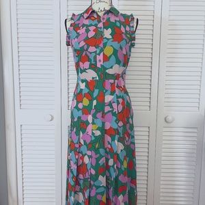 J Crew Dress, size 0, Confetti style dress.